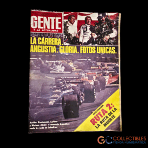 Lote 3066 - Revista Gente 1979 – Fórmula 1 - Reutemann - Laffite - Watson