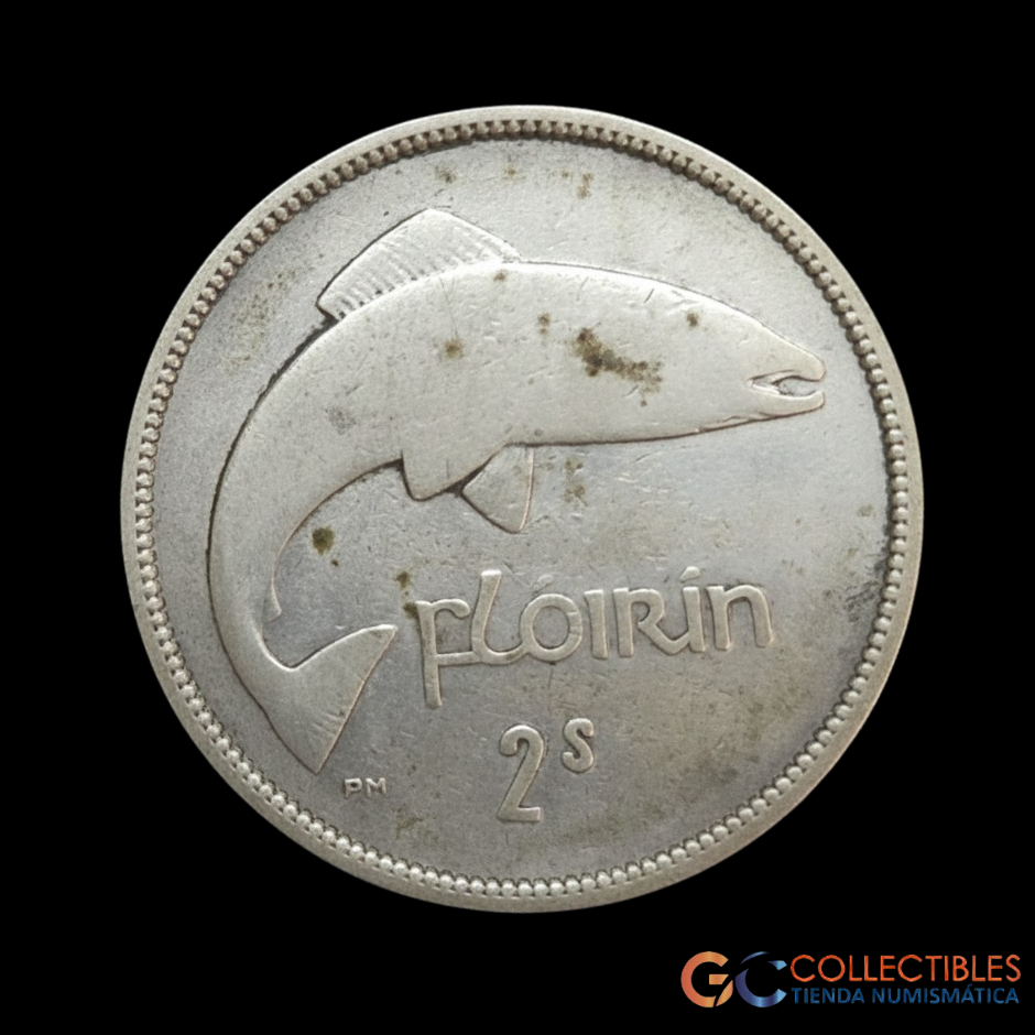 Lote 0174 - Irlanda 1 Florín 1939