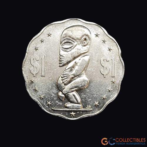 Lote 0176 - Islas Cook 1 Dolar 2003