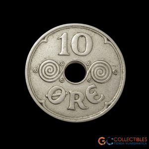 Lote 0179 - Islas Feroe 10 Ore 1941