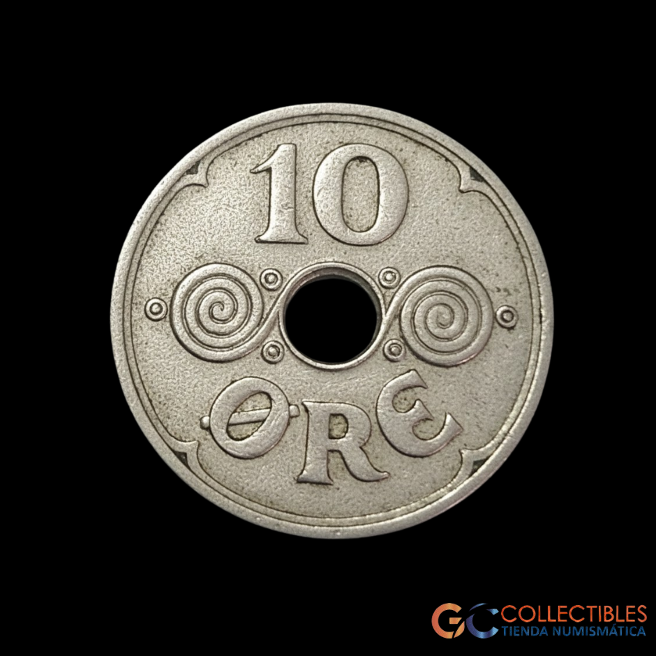 Lote 0179 - Islas Feroe 10 Ore 1941