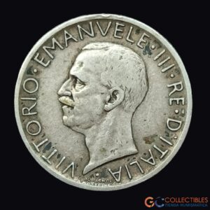 Lote 0191 -  Italia 5 Liras 1927