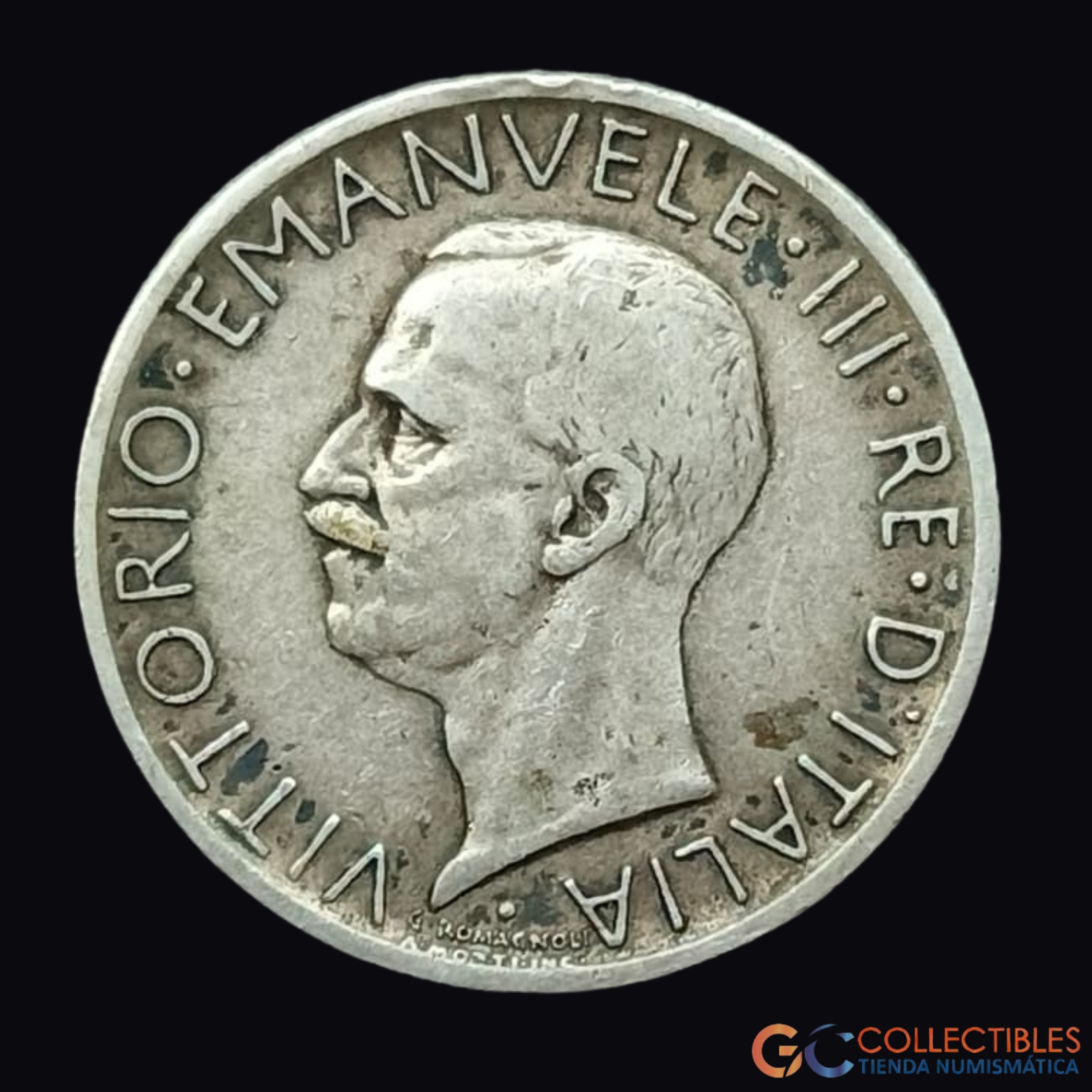 Lote 0191 -  Italia 5 Liras 1927