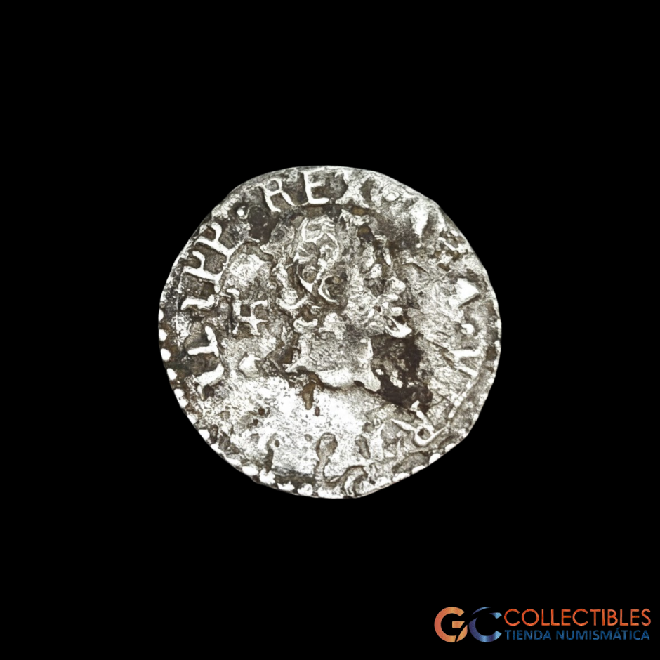 Lote 0186 - Italia (Reino de Nápoles) ½ Carlino 1574/98