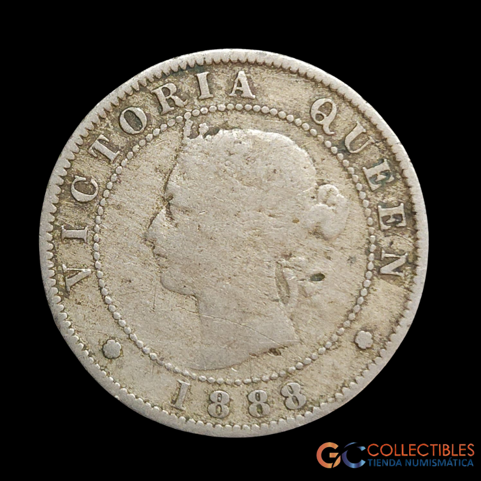 Lote 0192 - Jamaica ½ Penny 1888