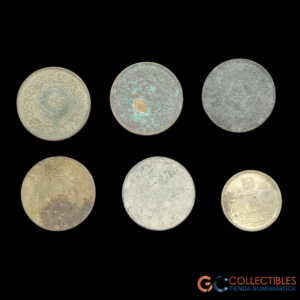 Lote 0194 - Japón Lote x 6 monedas circuladas