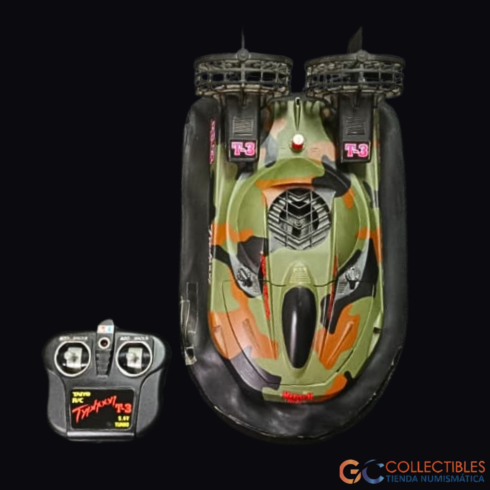 Lote 3003 - Aerodeslizador R/C Taiyo Typhoon T-3 Camuflaje