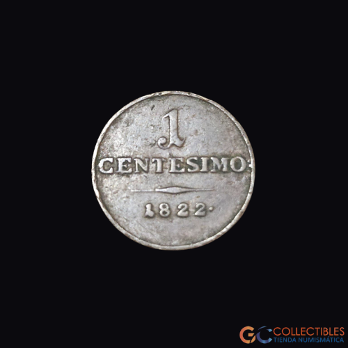 Lote 0197 - Lombardo y Veneto 1 Centésimo 1822