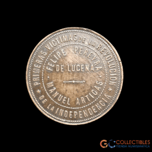 Lote 2094 - Víctimas de la Independencia – Medalla Argentina – 1891