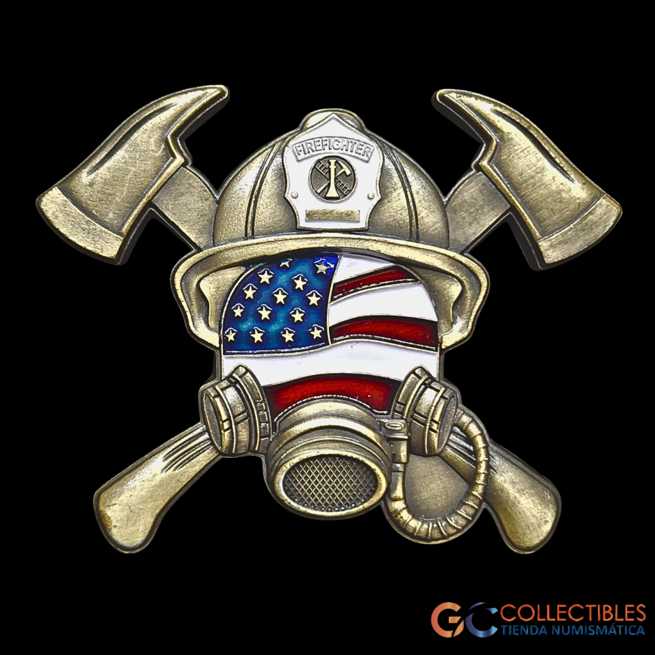 Lote 2074 - Medalla Bomberos – Fireman’s Prayer – Estados Unidos