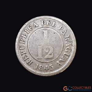 Lote 0211 - Paraguay 1/12 Real 1845