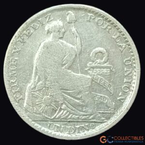 Lote 0214 - Peru 1 Dinero 1903