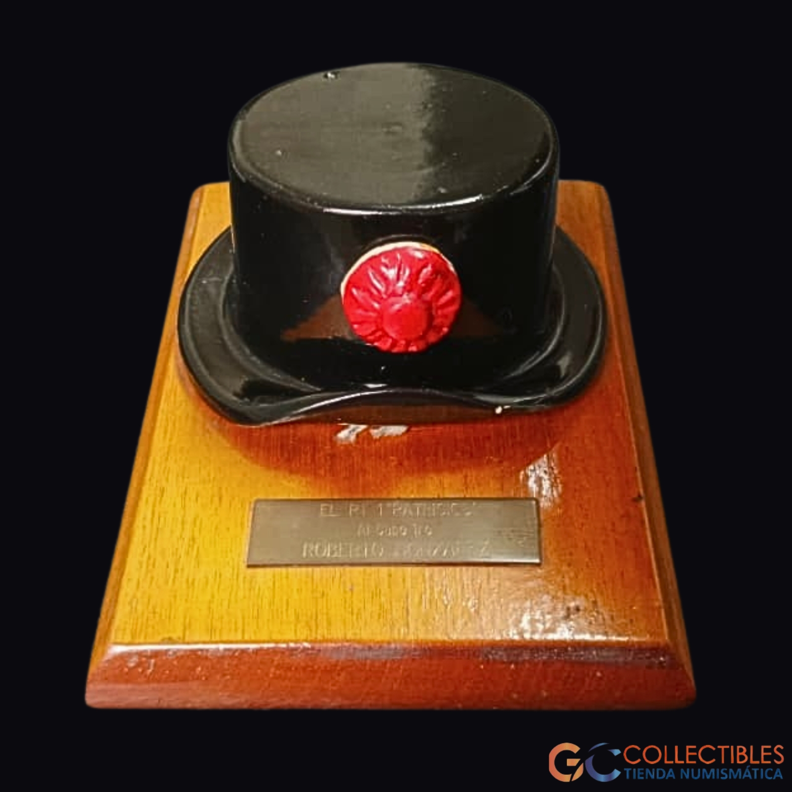 Lote 3054 - Placa Reconocimiento Militar - Regimiento Infantería 1 Patricios, Galera Sombrero