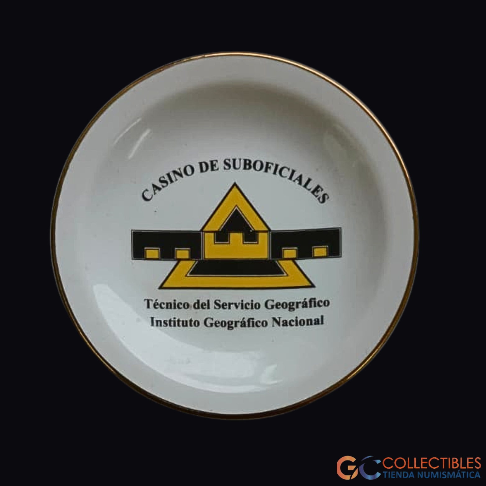 Lote 3055 - Plato Cerámica - Casino de Suboficiales, Instituto Geográfico Nacional (IGN)