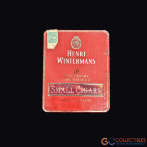 Lote 3011 - Cajita Metálica Henri Wintermans Small Cigars 10 - Látita Cigarros Holanda Coleccionable Vacía