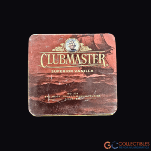 Lote 3010  - Cajita Metálica Clubmaster - Superior Vanilla, Látita Cigarros Holanda Coleccionable Vacía