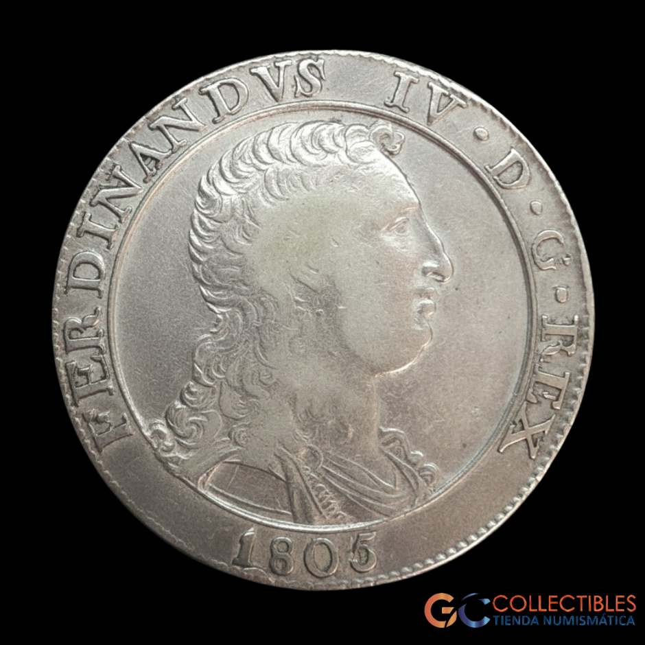 Lote 0185 - Italia (Reino de Napoles) 120 Grana 1805
