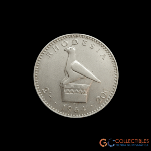 Lote 0218 - Rhodesia 2 Shillings (20 Cents) 196