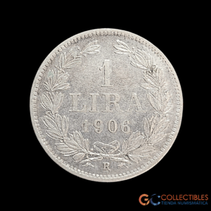 Lote 0222 - San Marino 1 Lira 1906