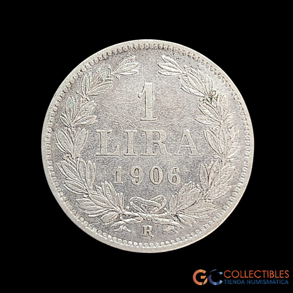 Lote 0222 - San Marino 1 Lira 1906
