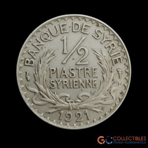 Lote 0232 - Siria ½ Piastra 1921