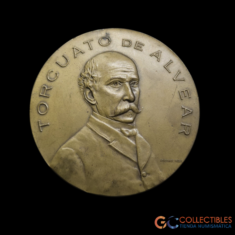 Lote 2090 - Torcuato de Alvear. 1922 Homenaje de Buenos Aires.