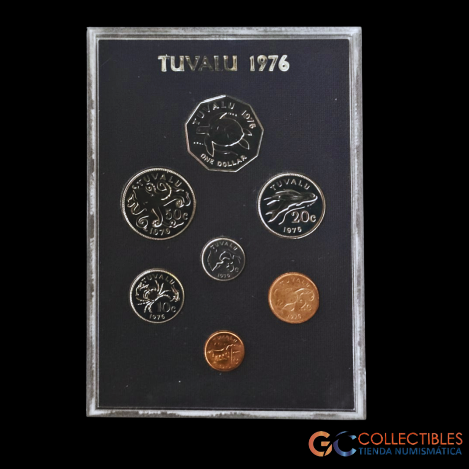 Lote 0248 - Tuvalu Set Oficial x 7 1976