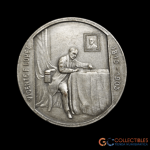Lote 2093 - Vicente Fidel López. Restaurador de los Estudios de Medicina después de Caseros. 1903