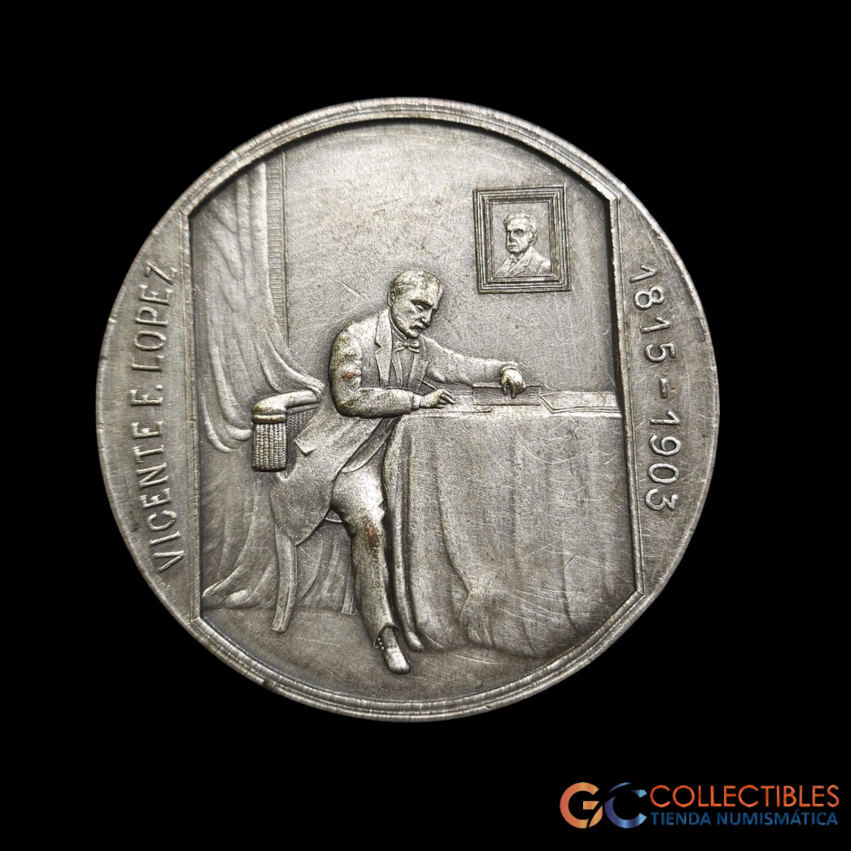 Lote 2093 - Vicente Fidel López. Restaurador de los Estudios de Medicina después de Caseros. 1903