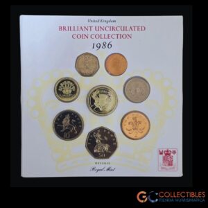 Lote 0217 - Reino Unido Blister Set x 8 - “Amonedación 1986"