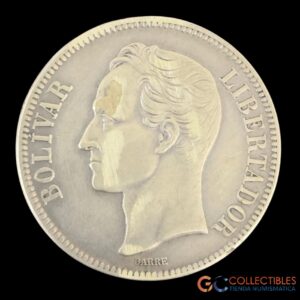 Lote 0262 - Venezuela 5 Bolivares 1936