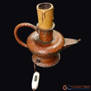 Lote 3036 - Lampara Vintage Artesanal tipo “Aladino”
