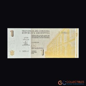 Lote 0027 - Argentina - 1 Peso Provincia de Córdoba 2002