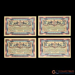 Lote 0001 - Alemania - Serie de Notgeld 4 distintos