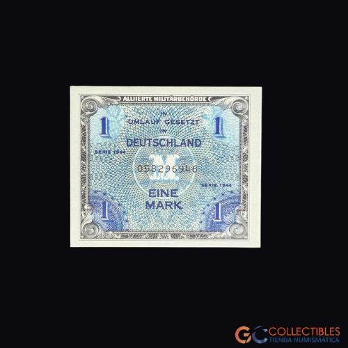 Lote 0009 - Alemania - 1 Mark 1944 - Ocupación militar aliada