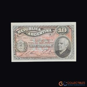 Lote 0016 - Argentina - 10 Centavos 1895