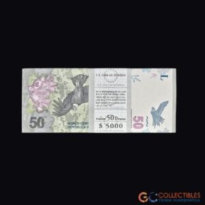 Lote 0035 - Argentina - Fajo de billetes 50 Pesos Cóndor