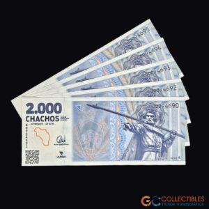Lote 0038 - Argentina - Set x 5 Bonos La Rioja 2000 Chachos 2024