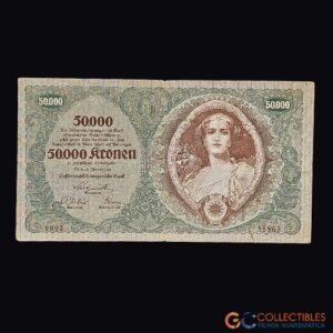 Lote 0042 - Austria - 50000 Kronen 1922
