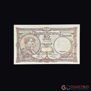 Lote 0043 - Bélgica - 20 Francos 1943