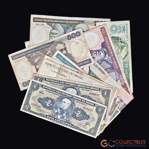 Lote 0047 - Brasil - Set de billetes variados