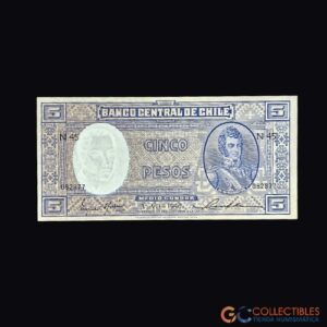 Lote 0050 - Chile - 5 Pesos 1946