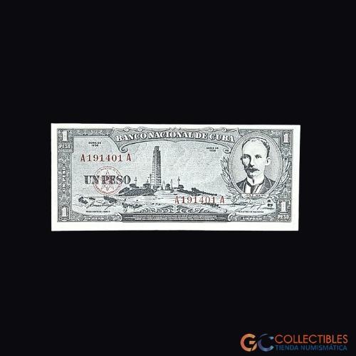 Lote 0054 - Cuba - 1 Peso 1956