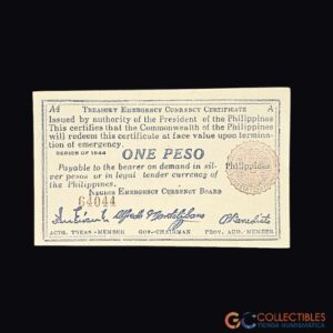 Lote 0063 - Filipinas - 1 Peso 1944