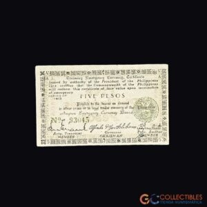 Lote 0064 - Filipinas - 5 Pesos 1943