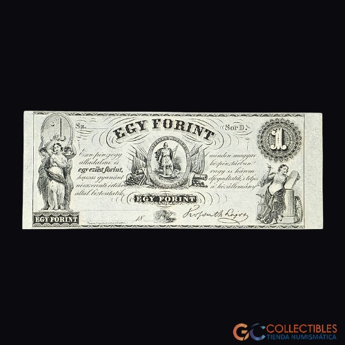 Lote 0068 - Hungría - 1 Forint 1852