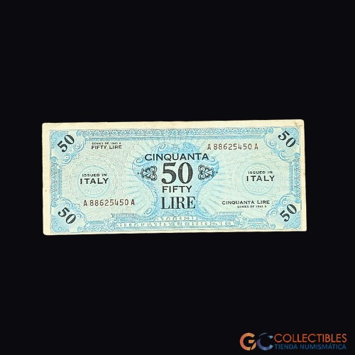Lote 0069 - Italia - 50 Liras 1943