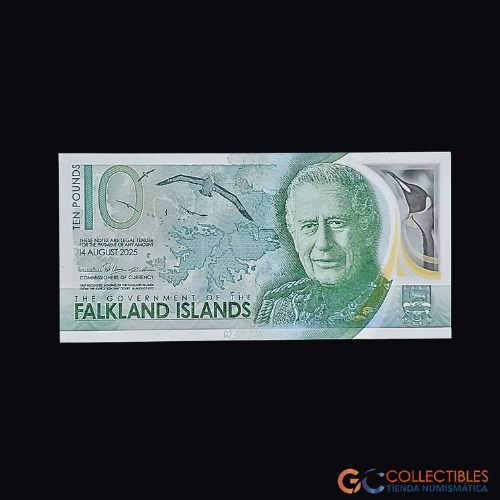Lote 0079 - Malvinas - 10 Pound 2025