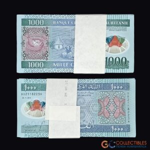 Lote 0087 - Mauritania - Fajo de billetes 1000 Ouguiya