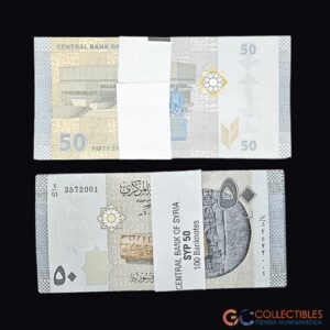 Lote 0101 - Siria - Fajo de billetes 50 Libras